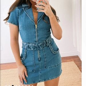 XS - Show Me Your Mumu Outlaw Dress - Tide